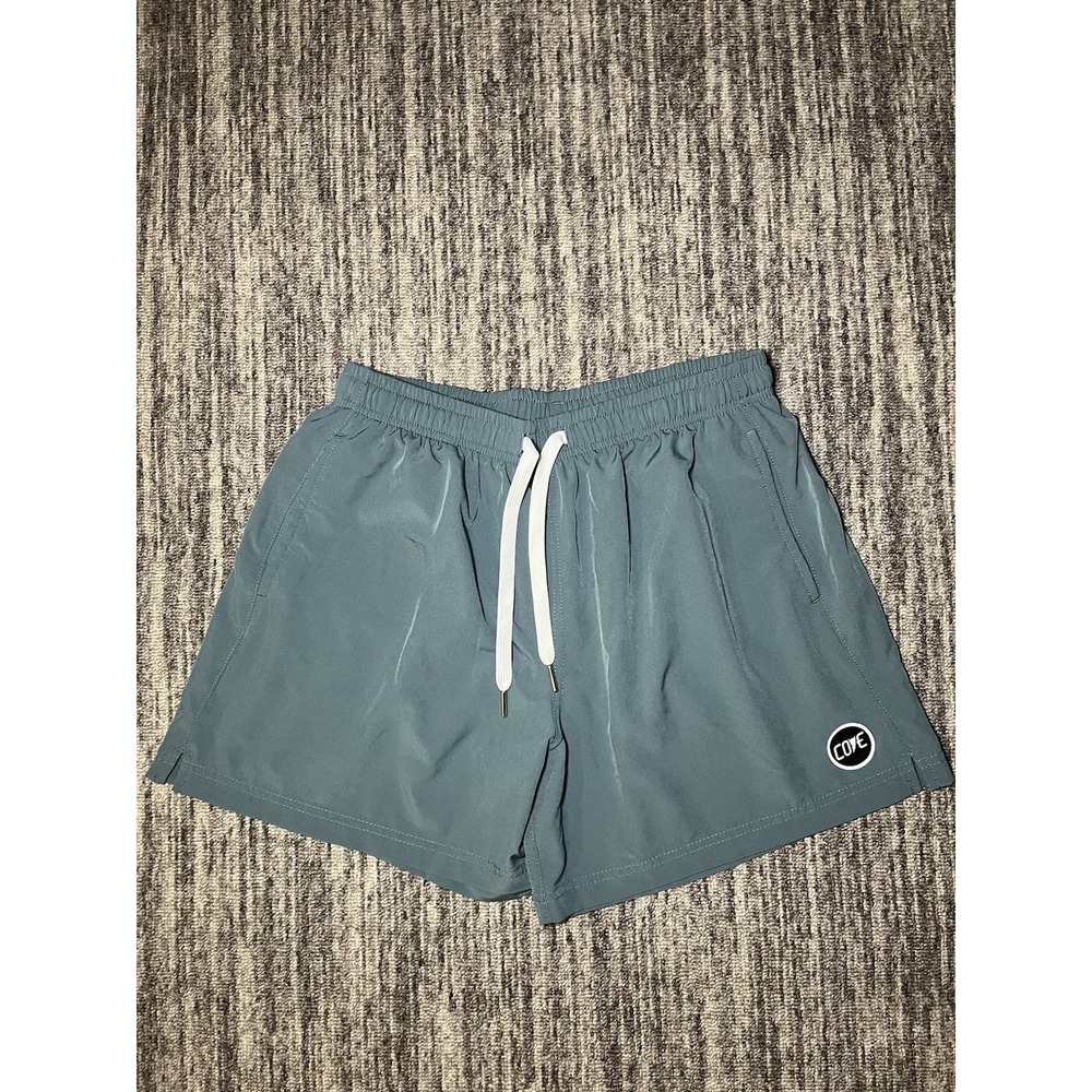 Cove Shorts Blue Mens Size 32 Athletic Gym Drawstring